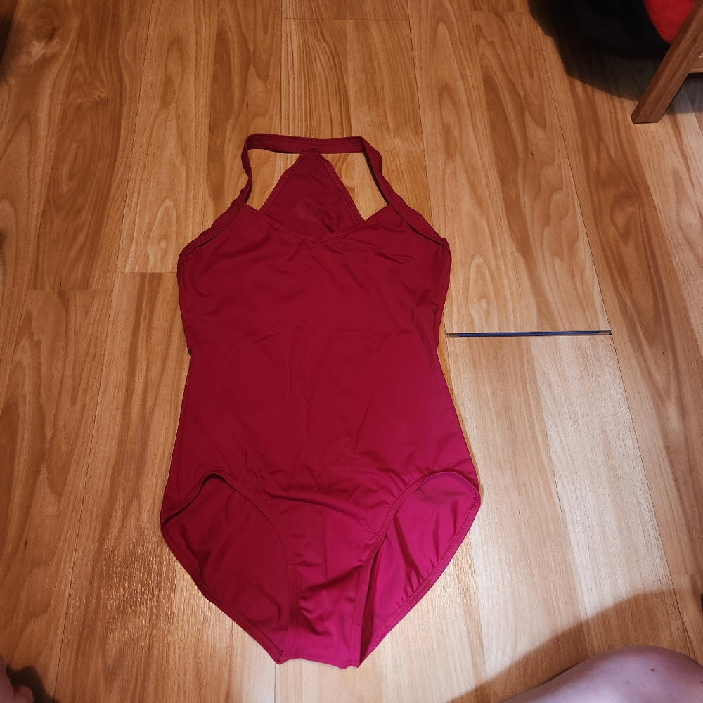 Balera Red Dance Unitard, XSA
